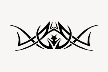 Tribal tattoo sticker, abstract illustration | Free Vector - rawpixel