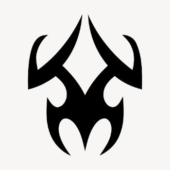 Tribal tattoo sticker, abstract illustration | Free Vector - rawpixel