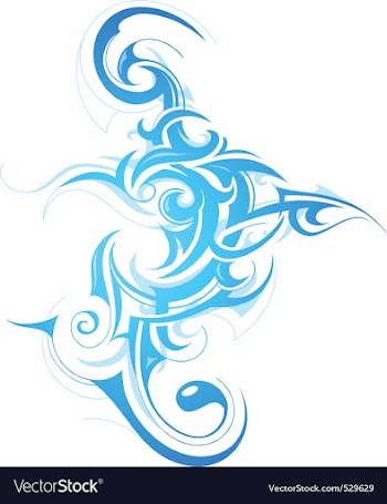  					Tribal tattoo vector image														