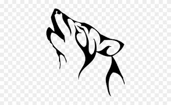 Tribal Werewolf Symbols Image Png Images - Symbol Of A Wolf