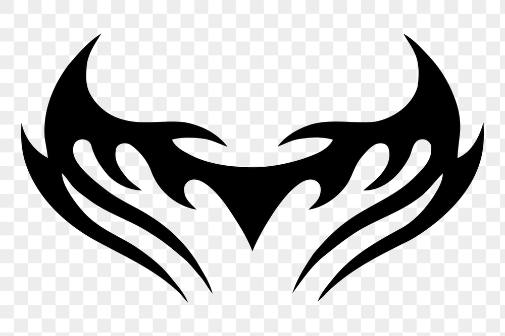 Tribal wings png  tattoo | Free PNG - rawpixel