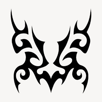 Tribal wings  tattoo clipart, | Free PSD - rawpixel