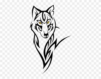 Tribal Wolf Png By Wallacegamer - Tribal Wolf Tattoo