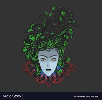 Tribal woman vector image