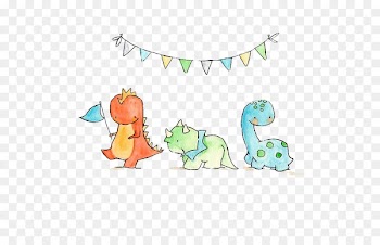 Triceratops Tyrannosaurus Dinosaur Paper Drawing - Small dinosaur 