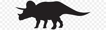 Triceratops Tyrannosaurus T-shirt Stegosaurus Dinosaur - Dinosaurs Triceratops Silhouette PNG Clip Art Image 