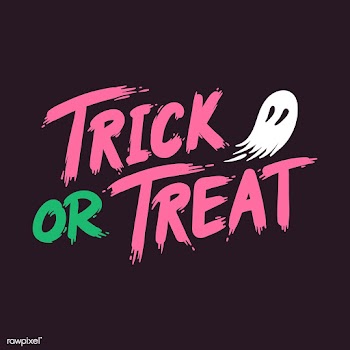 Trick or treat Halloween typography vector | Free stock vector - 497035