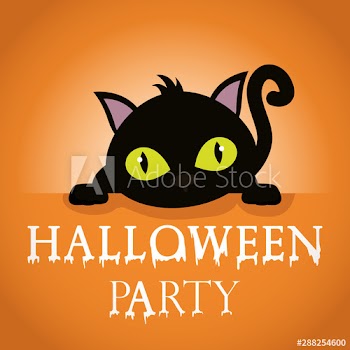 trick or treat - happy halloween party