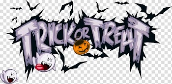 Trick or treat , New Yorks Village Halloween Parade Poster , Halloween design elements transparent background PNG clipart