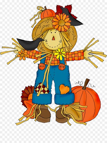 trick-or-treat scarecrow cartoon clip art fictional character