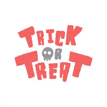 Trick or treat with a skull Halloween typogra.. | Free stock vector - 497063