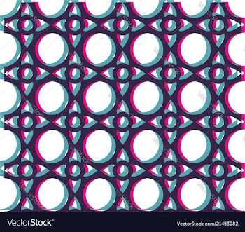 Tricolor geometric pattern vector image