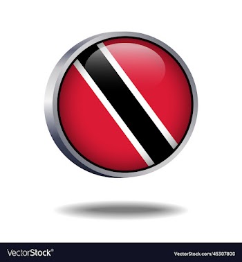 trinidad and tobago flag button