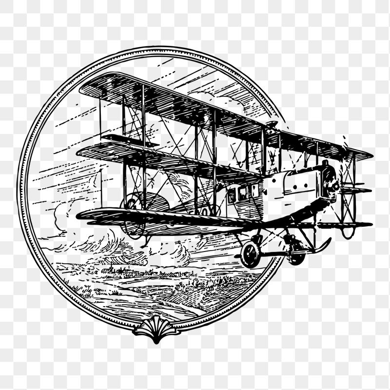 Triplane png sticker illustration, transparent | Free PNG - rawpixel