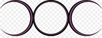 Triple Goddess Symbol Moon Wicca Triple deity - symbol 