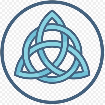 Triquetra Book of Shadows Celtic knot Endless knot - triquetra infographic 