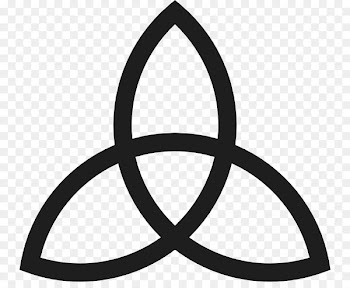 Triquetra Celtic knot Vector graphics Symbol - symbol 