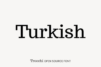Trocchi open source font by Vernon | Free Font Add-on - rawpixel
