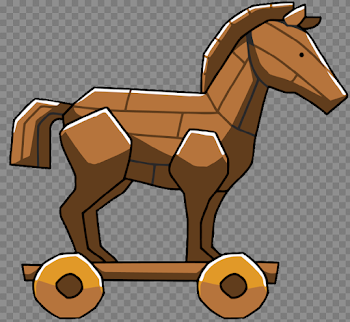 Trojan Horse Drawing transparent PNG - StickPNG
