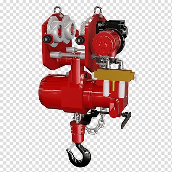Trolley Hoist Working load limit Machine Industry, crane trolley transparent background PNG clipart