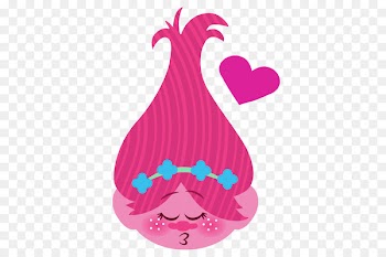 Trolls Emoji Birthday DreamWorks Animation - branch invitation 