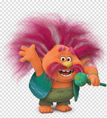 Trolls holding candy poster, King Peppy Trolls DreamWorks Animation Character Film, troll transparent background PNG clipart
