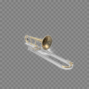 Trombone PNG Image With Transparent Background
