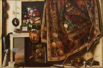 Trompe l'oeil.Cabinet from the artist's | Free Photo - rawpixel
