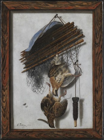Trompe l'oeil.Framed picture with dead | Free Photo - rawpixel