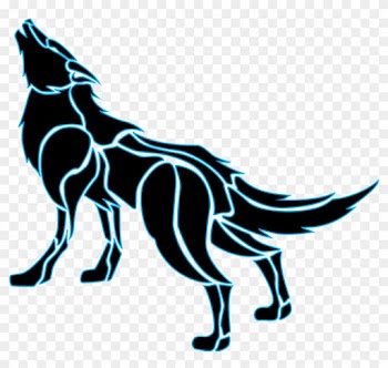 Tron Wolf Tribal By Miriajiyuu On Clipart Library - Tron Tribal
