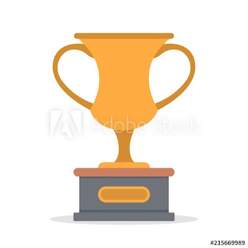 Trophy cup illustration