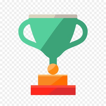 Trophy Medal Clip art - Green Yellow Trophy 