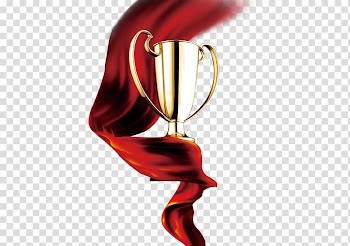 Trophy Ribbon , Ribbon Trophy transparent background PNG clipart
