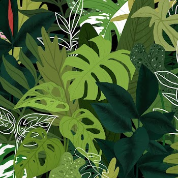 Tropical background vector botanical… | Free stock illustration | High Resolution graphic
