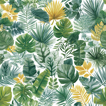 Tropical Botanical Pattern