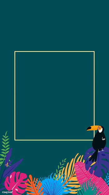 Tropical design space | Free stock vector - 679864