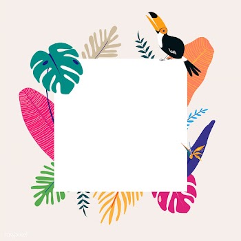 Tropical design space | Free stock vector - 679875