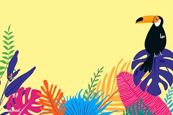 Tropical design space | Free stock vector - 679881