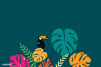 Tropical design space | Free stock vector - 679884