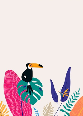 Tropical design space | Free stock vector - 679885