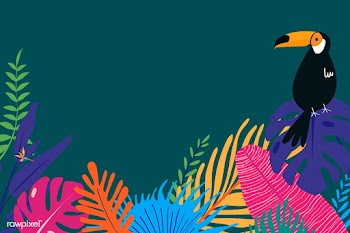 Tropical design space | Free stock vector - 679889