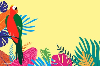 Tropical design space | Free stock vector - 679891