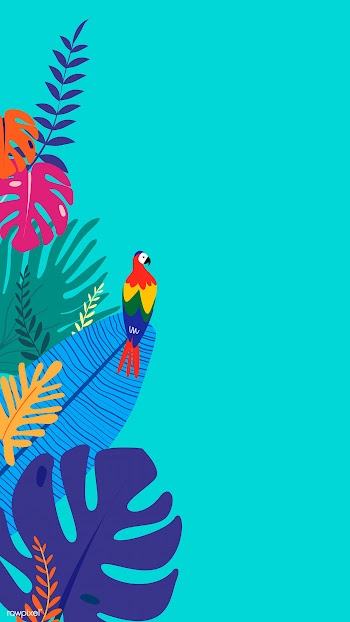 Tropical design space | Free stock vector - 679895