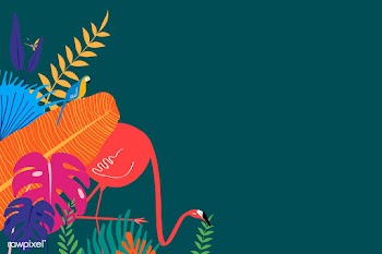 Tropical design space | Free stock vector - 679901