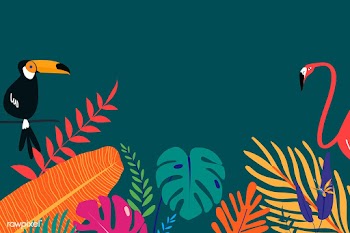 Tropical design space | Free stock vector - 679912