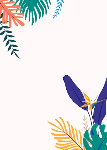 Tropical design space | Free stock vector - 679916