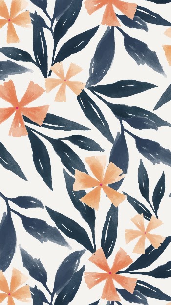 Tropical flower iPhone wallpaper design | Free Photo - rawpixel