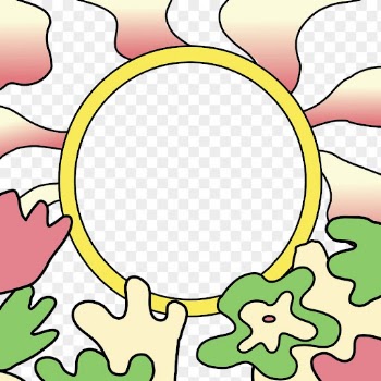 Tropical frame png, transparent background | Free PNG - rawpixel