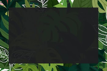 Tropical frame vector leaf botanical… | Free stock illustration | High Resolution graphic
