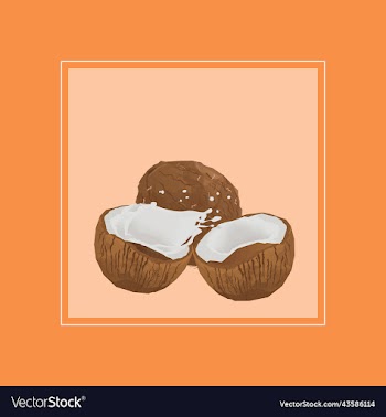 tropical fruit coconut